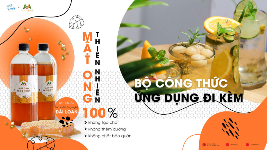 Công thức pha chế với mật ong AMAZINgon