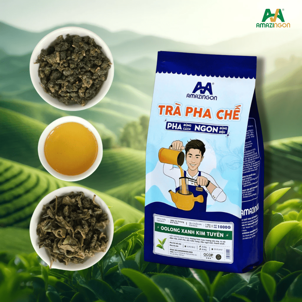 Oolong xanh kim tuyen