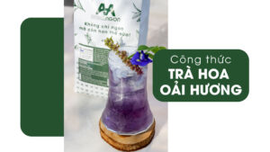 cách làm trà hoa oải hương tại nhà