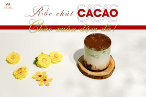 công thức đồ uống với bột cacao amazingon
