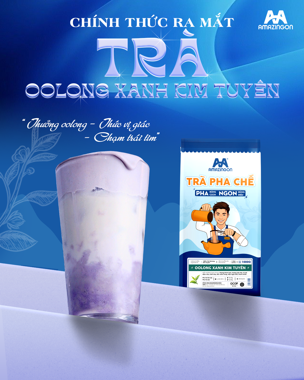 oolong xanh kim tuyen